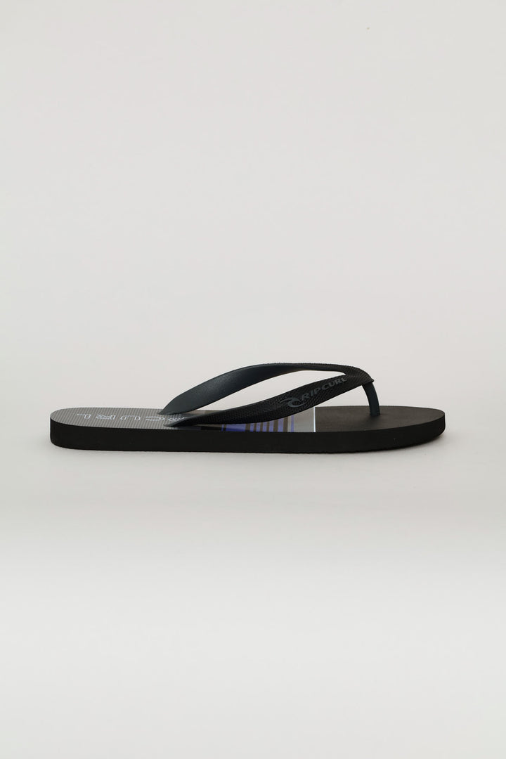 Daybreaker Bloom Flip Flop - Black/Blue