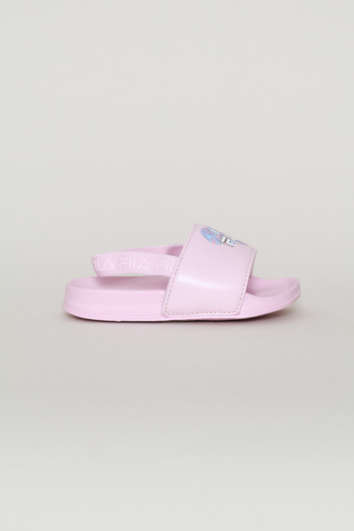 Pre-Girls Heart Slide - Pink