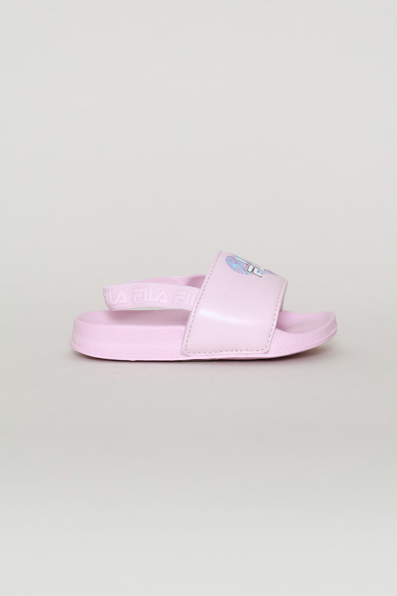 Pre-Girls Heart Slide - Pink
