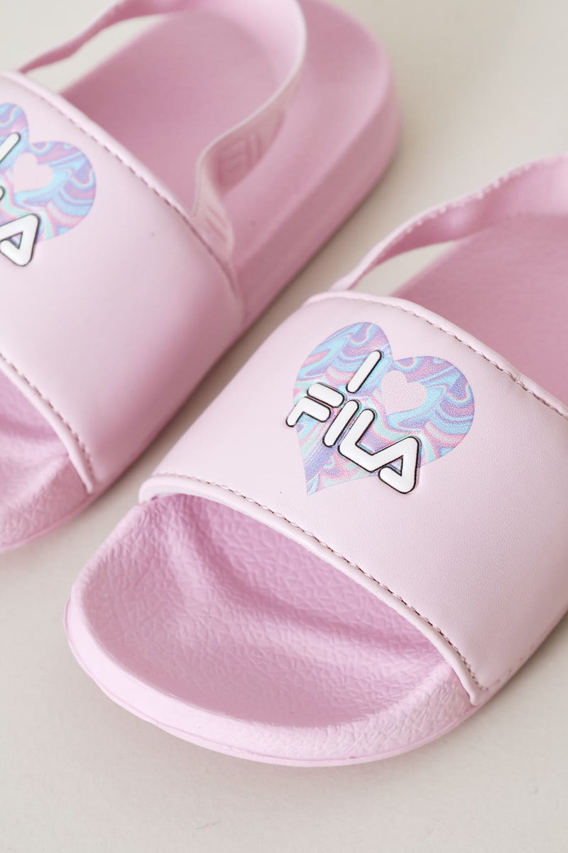 Pre-Girls Heart Slide - Pink