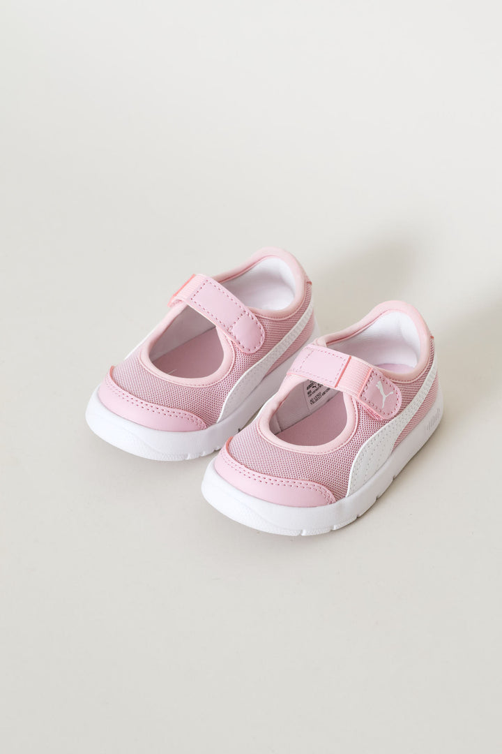 Pre-Girls Courtflex V3 Lina V Sneaker - Mauve