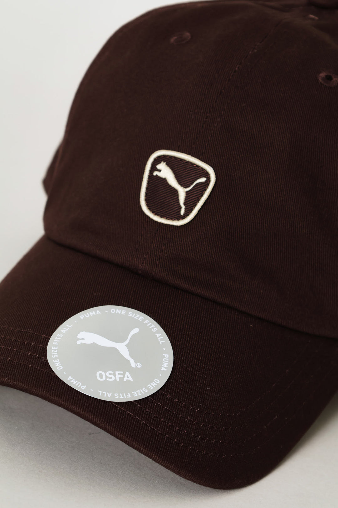 Cat Patch Baseball Cap - Chocolate