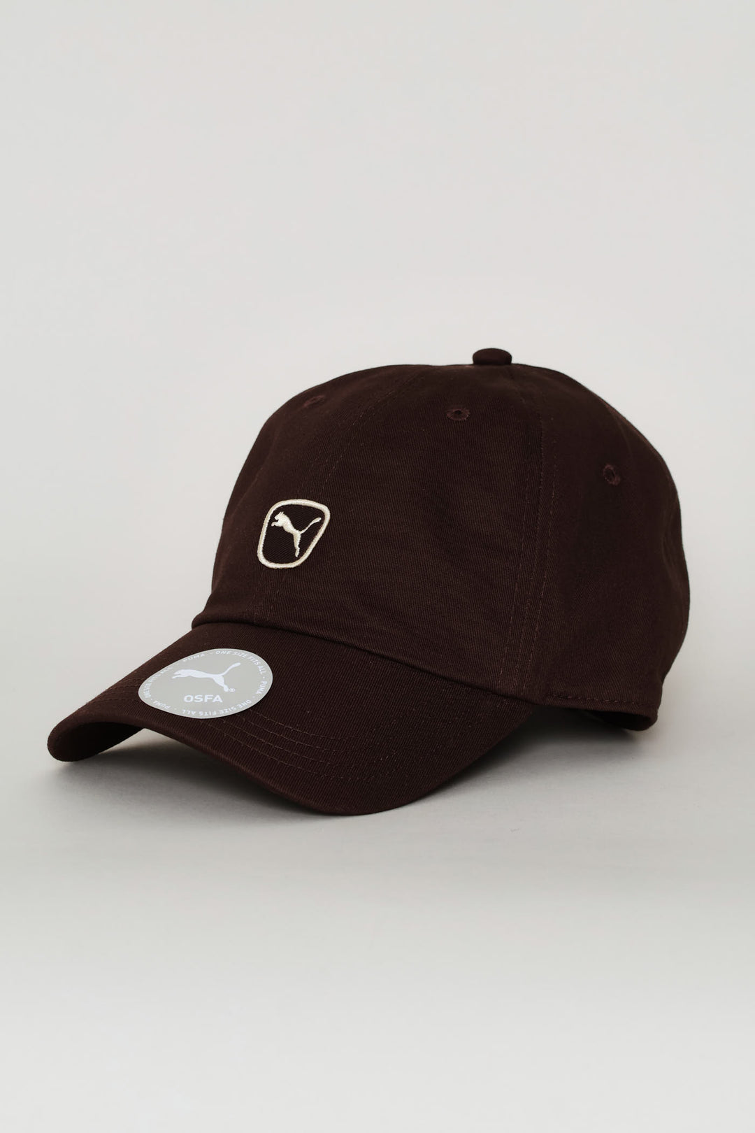 Cat Patch Baseball Cap - Chocolate