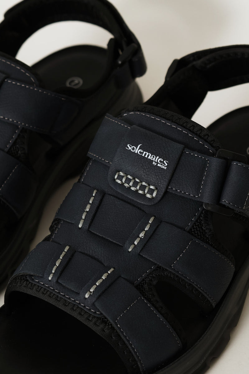 Washington Comfort Sandal - Navy