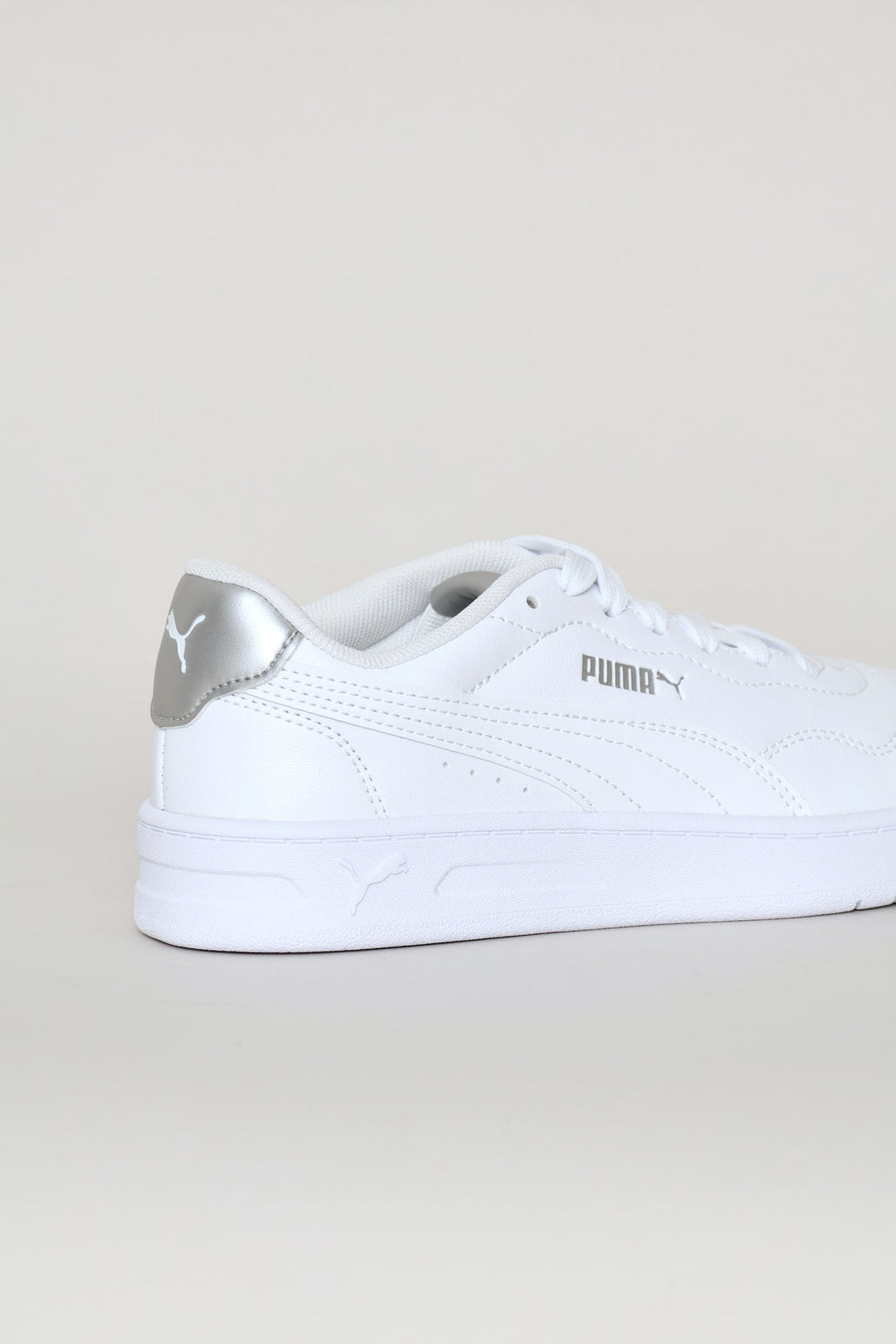 Court Lally Metallic Glam Sneaker - White