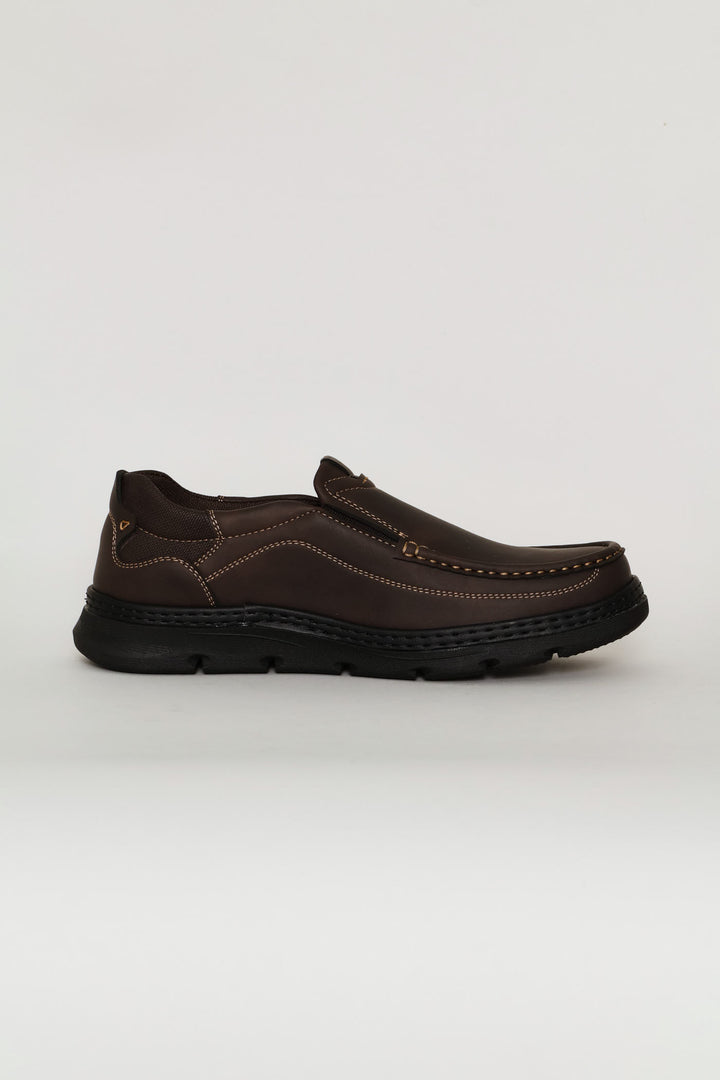 Sycamore Casual Slip On - Chocolate