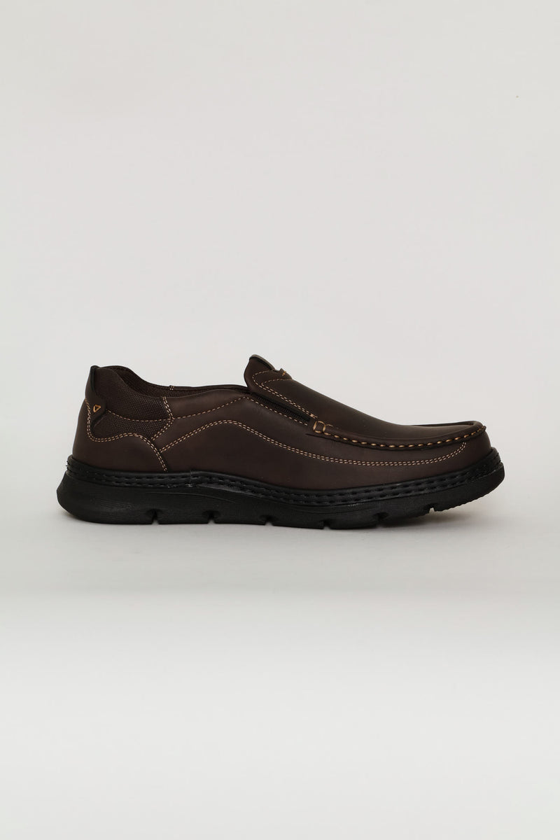 Sycamore Casual Slip On - Chocolate