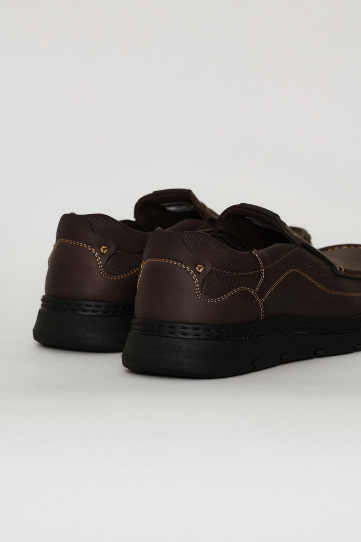 Sycamore Casual Slip On - Chocolate