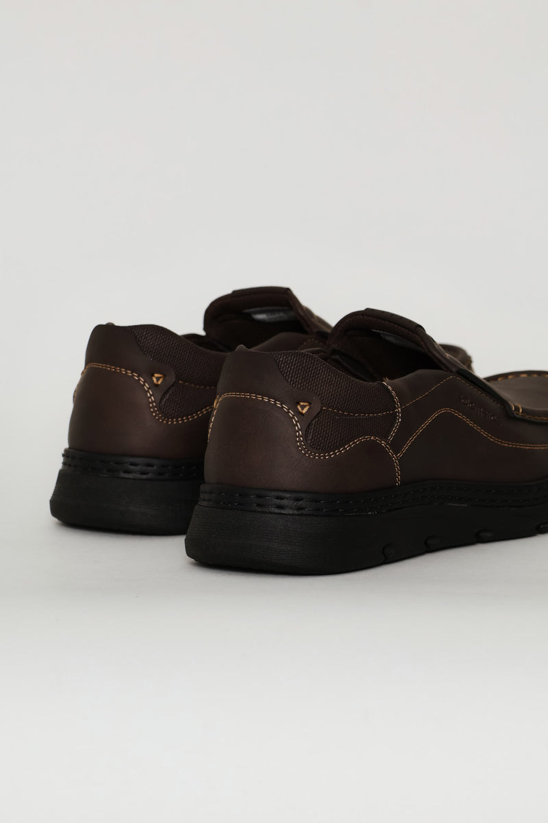 Sycamore Casual Slip On - Chocolate