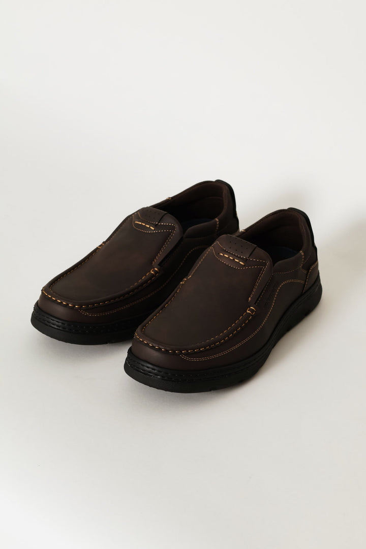 Sycamore Casual Slip On - Chocolate