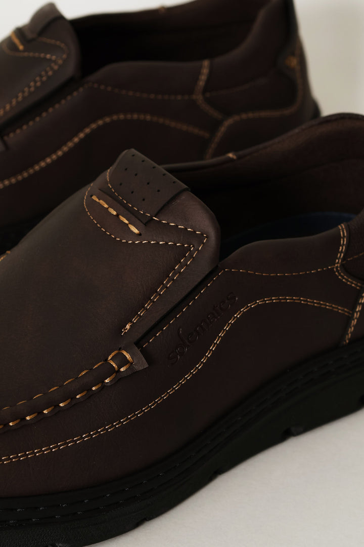 Sycamore Casual Slip On - Chocolate