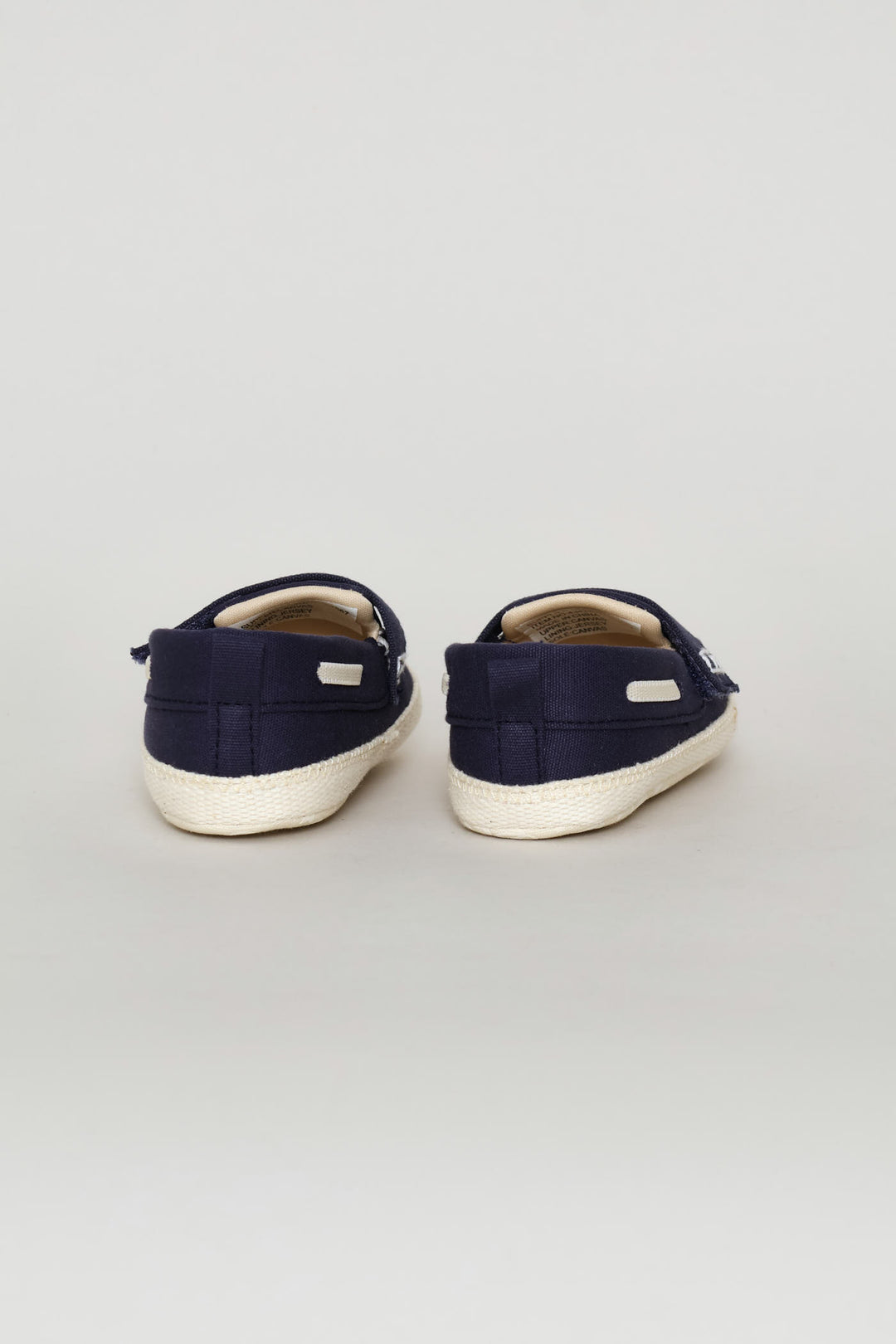 Baby Boys Espadrille Soft Slip On - Navy