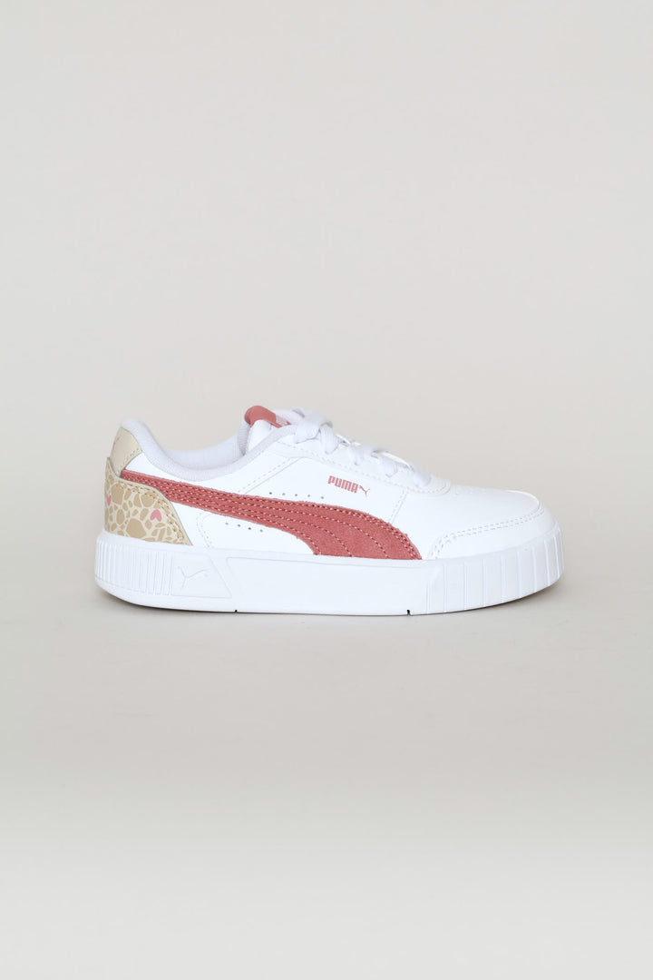 Pre-Girls Carina Mia Winter Safari Sneaker - White
