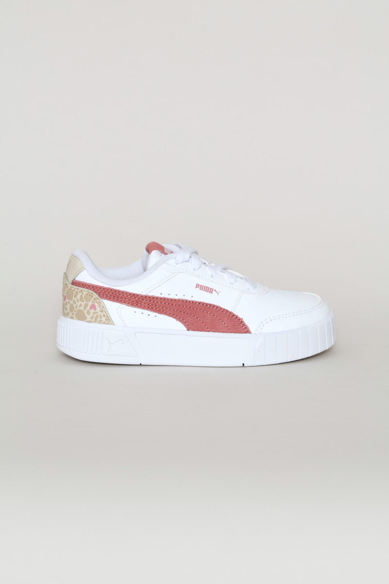 Pre-Girls Carina Mia Winter Safari Sneaker - White