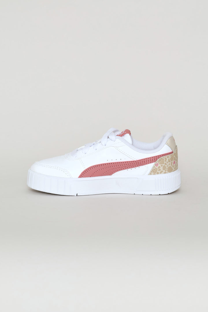 Pre-Girls Carina Mia Winter Safari Sneaker - White