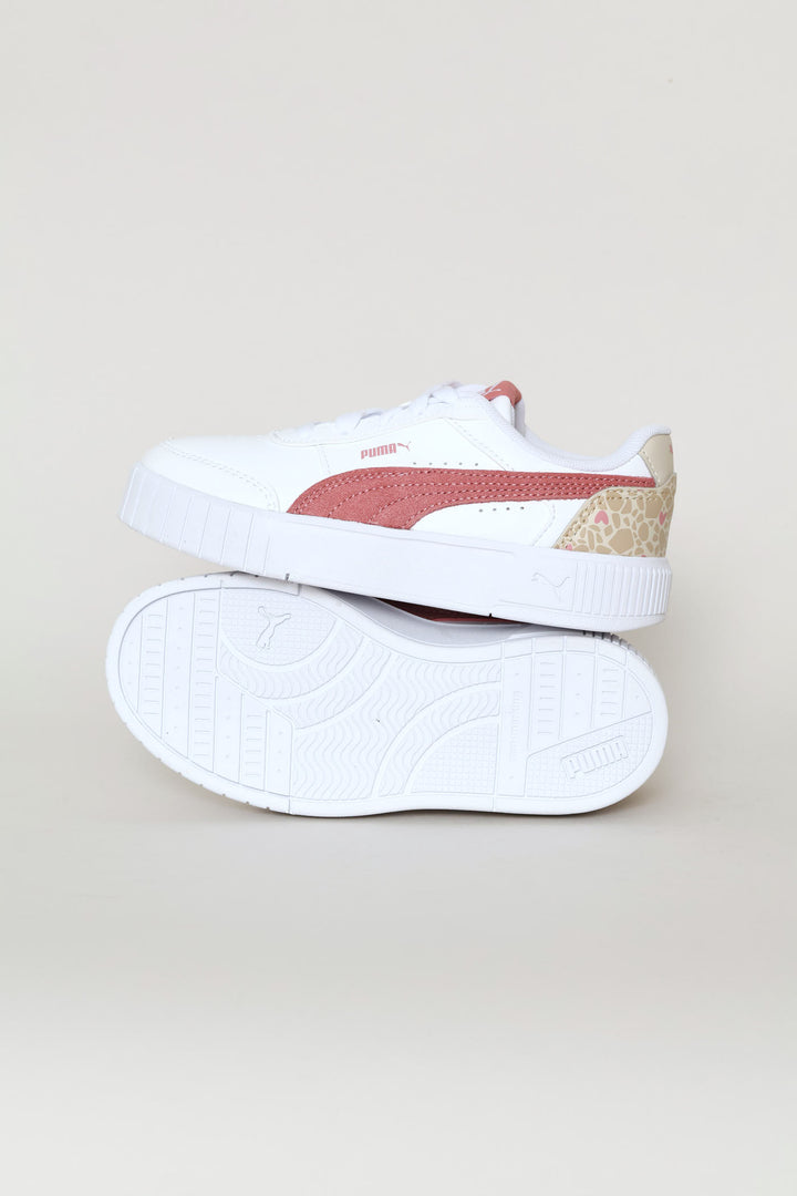 Pre-Girls Carina Mia Winter Safari Sneaker - White