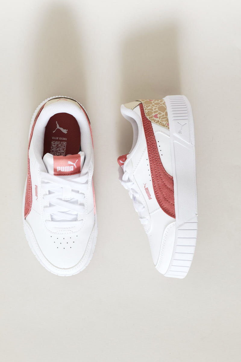 Pre-Girls Carina Mia Winter Safari Sneaker - White