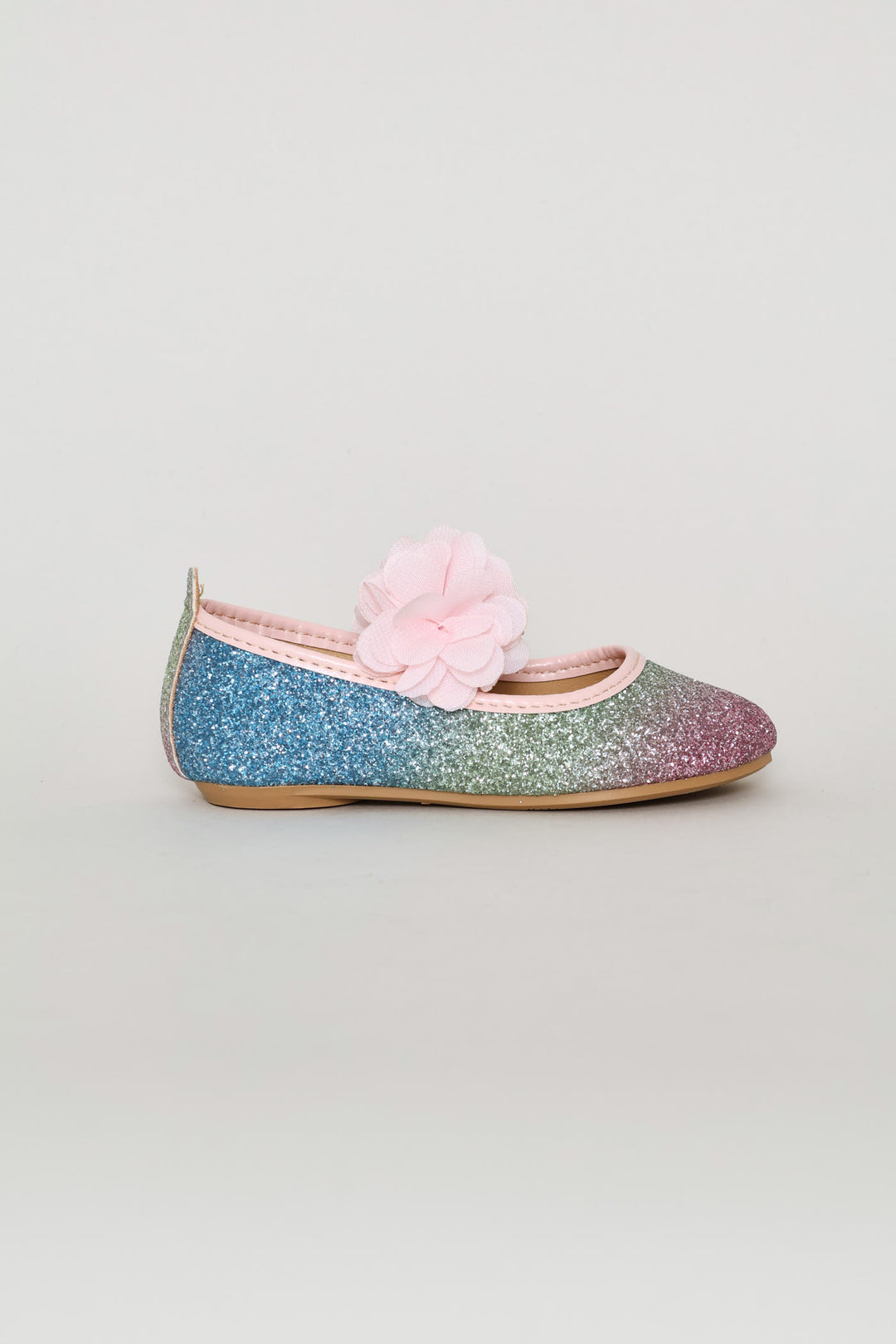 Pre-Girls Rainbow Butterfly Pump - Multi