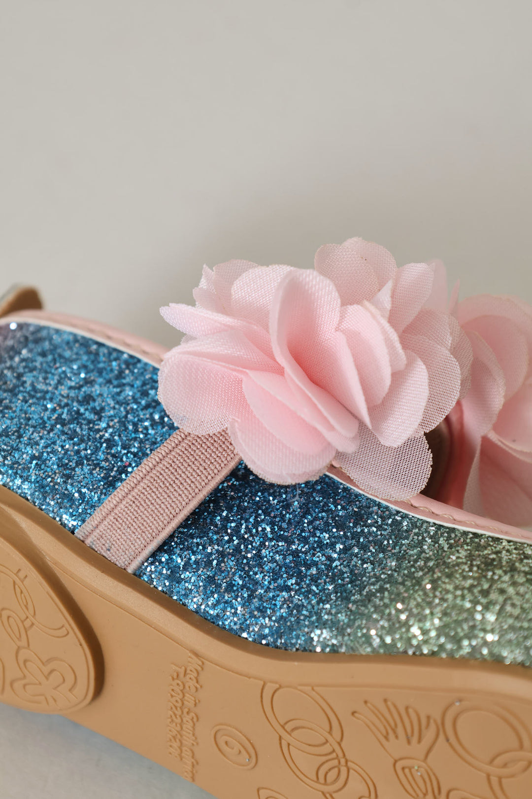 Pre-Girls Rainbow Butterfly Pump - Multi