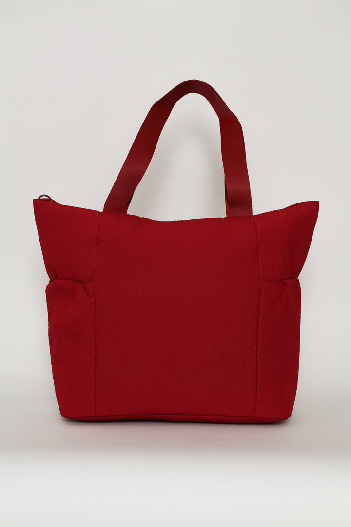 Up Shopper Bag - Garnet Rose