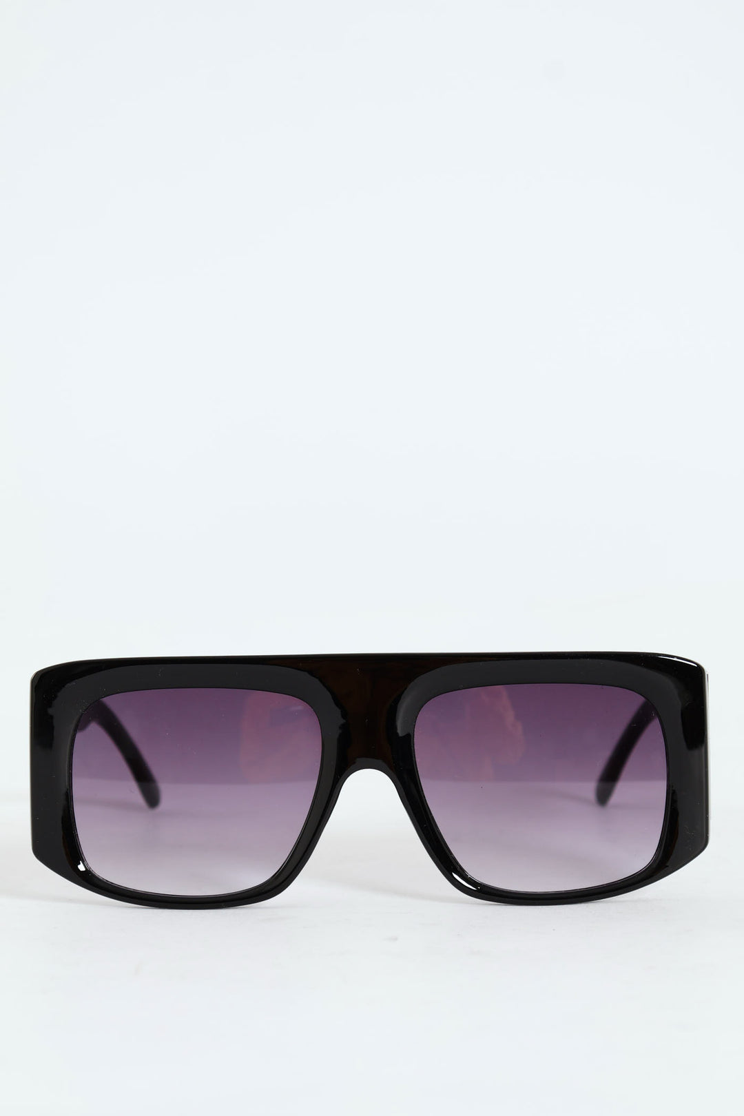 Chunky Aviator Sunglasses - Black