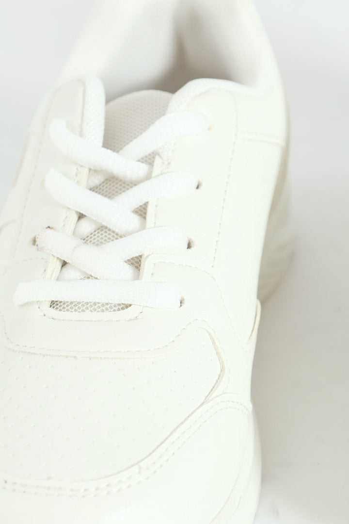 Boys BTS Sneaker - White