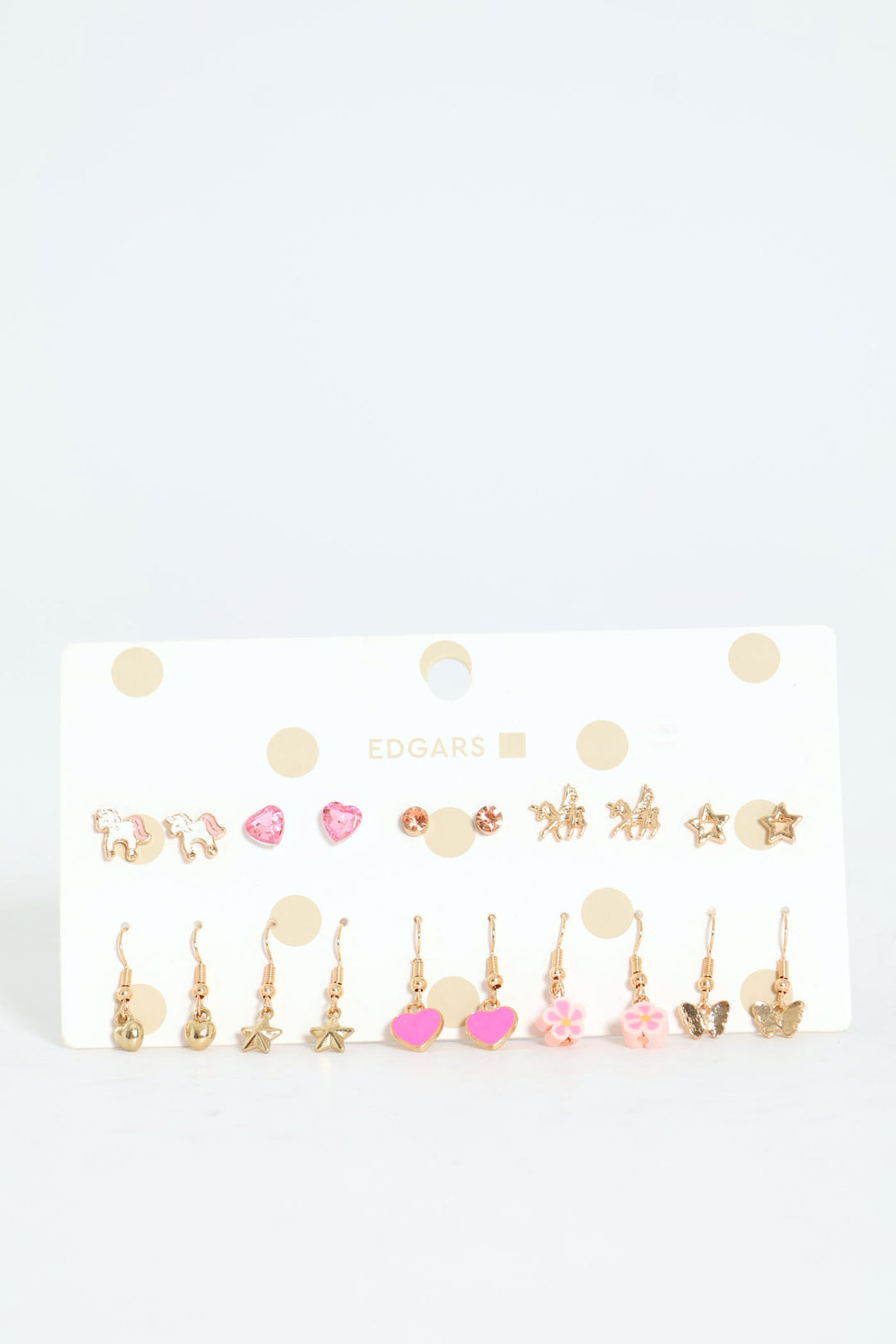 Pre-Girls 10 Pack Fish Hook Earings