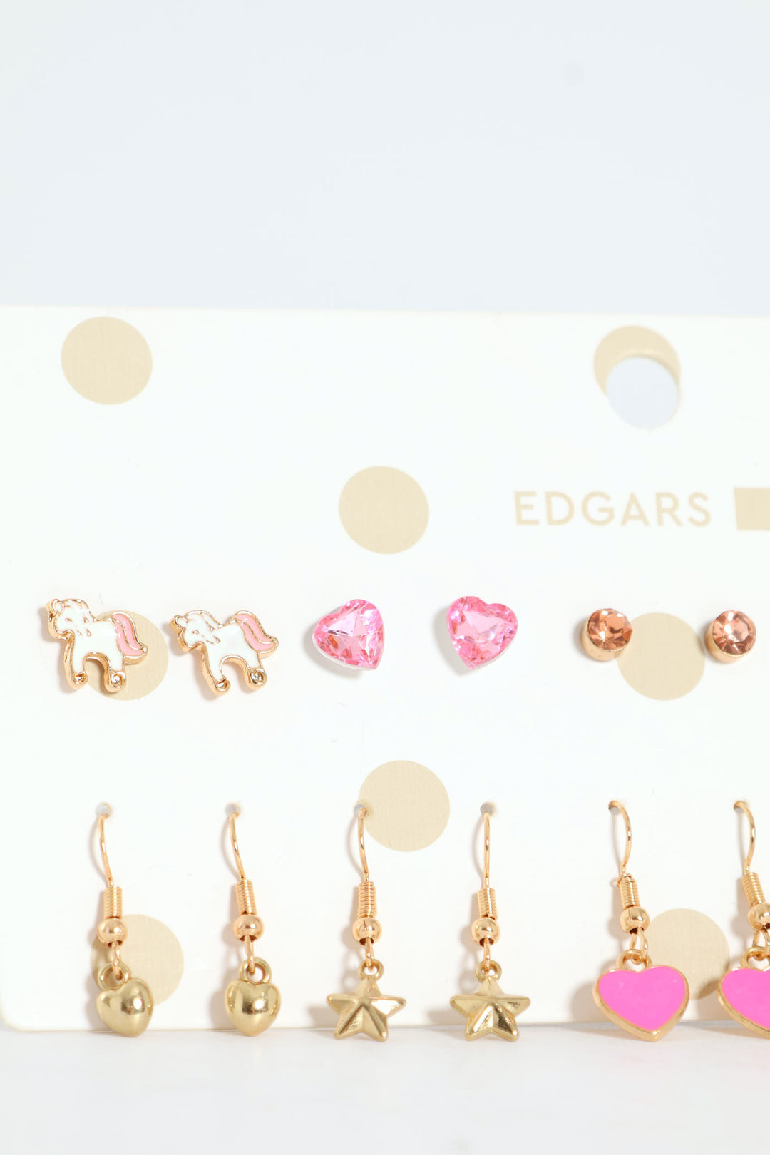 Pre-Girls 10 Pack Fish Hook Earings