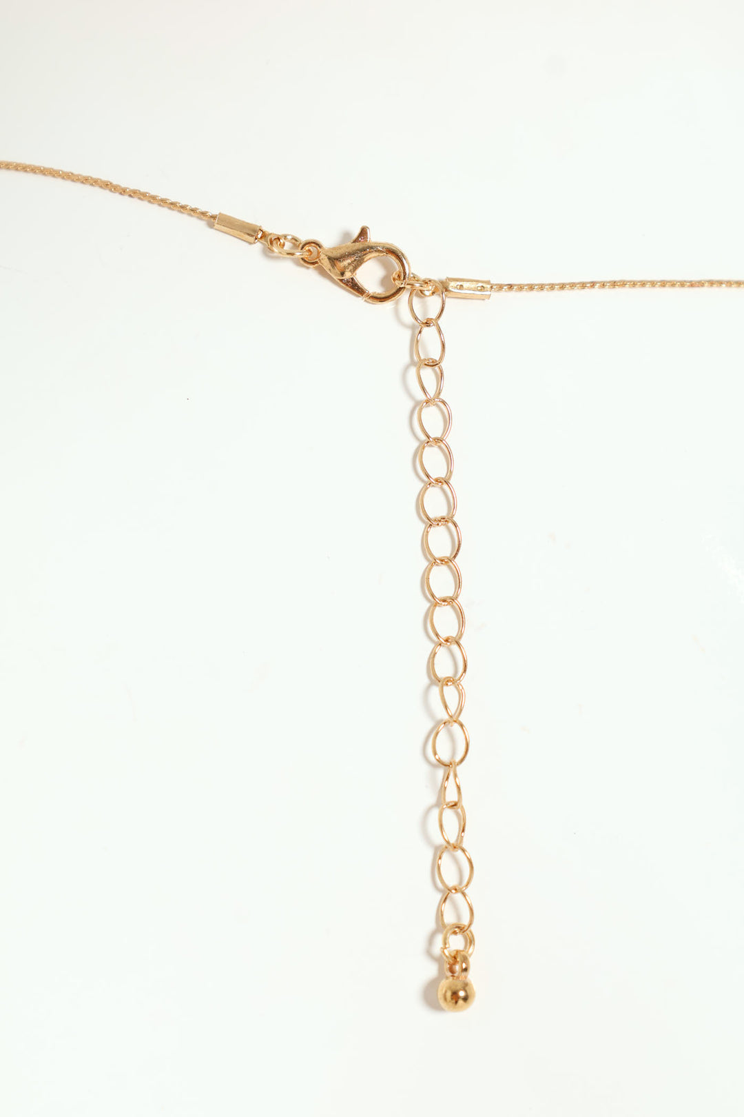 2 Pack Heart Necklace With Stud Earrings - Gold