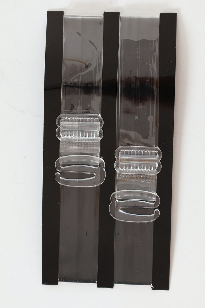 18mm Bra Strap - Clear