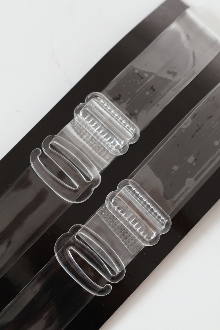 18mm Bra Strap - Clear