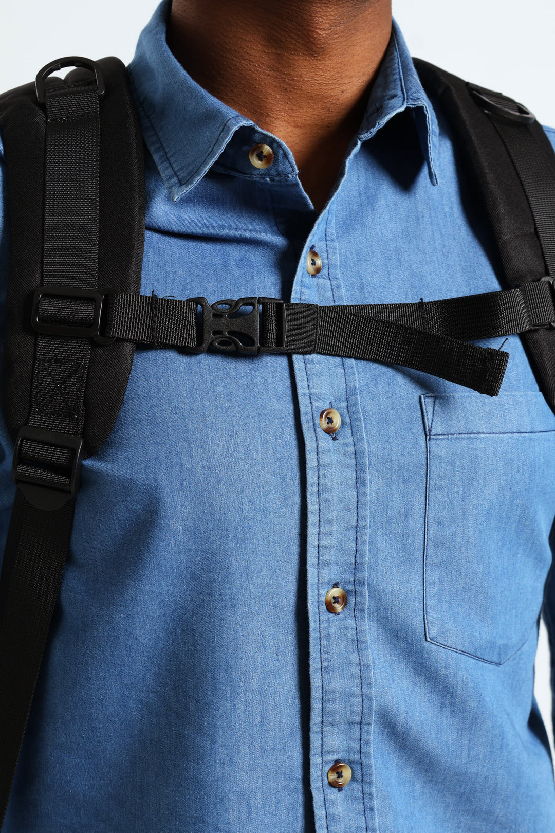 Fashion Utility Backpack - Black