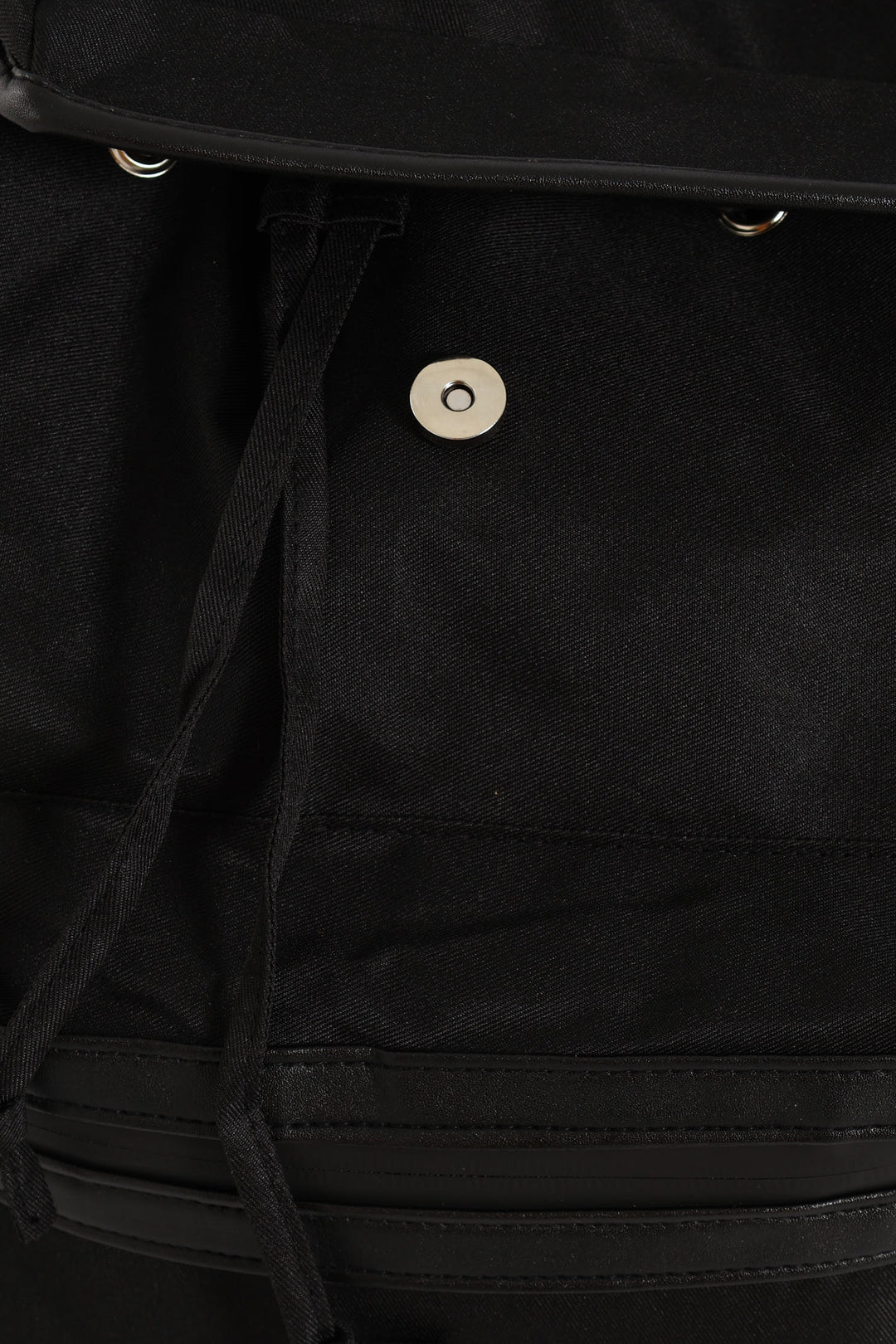 Fashion Utility Backpack - Black