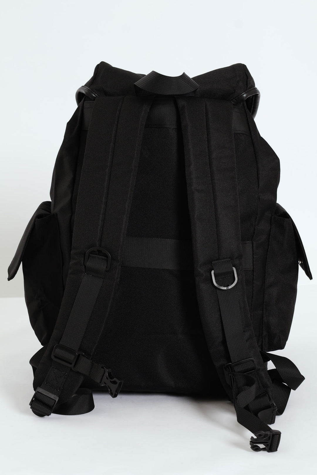 Fashion Utility Backpack - Black
