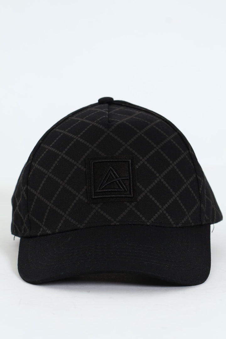Monogram Cap - Black