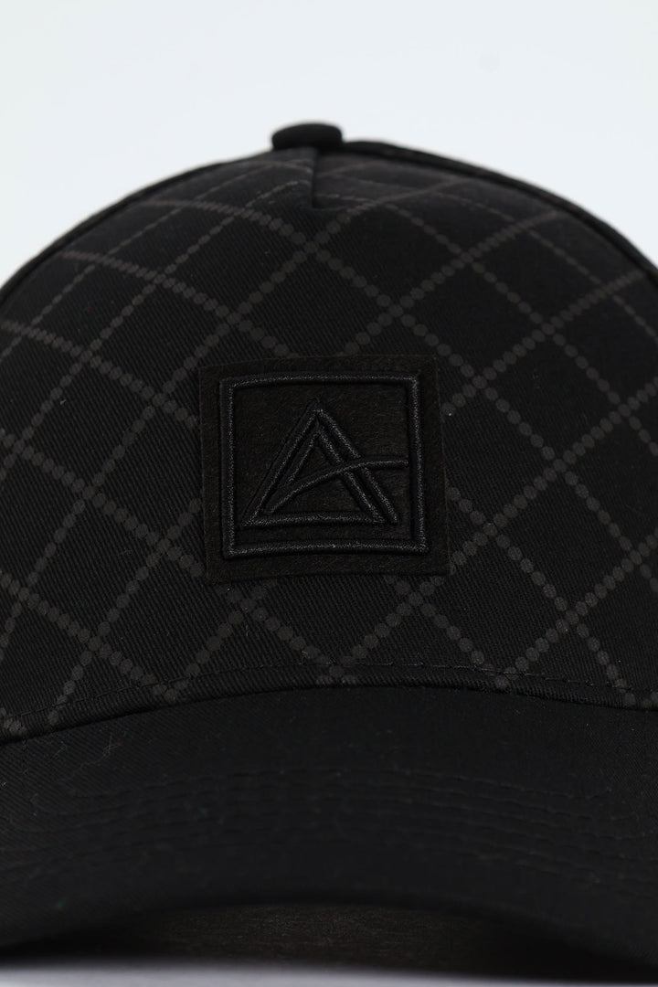 Monogram Cap - Black
