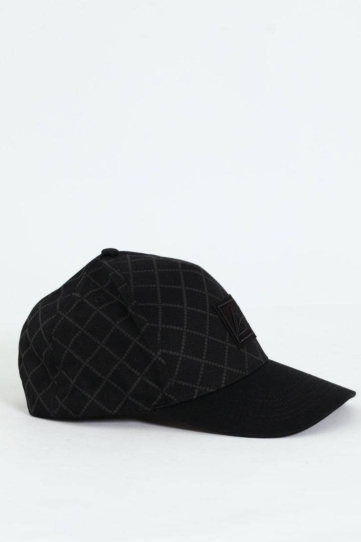 Monogram Cap - Black