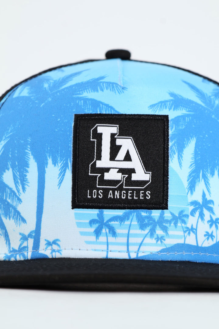 Boys LA Street Palm Cap - Blue
