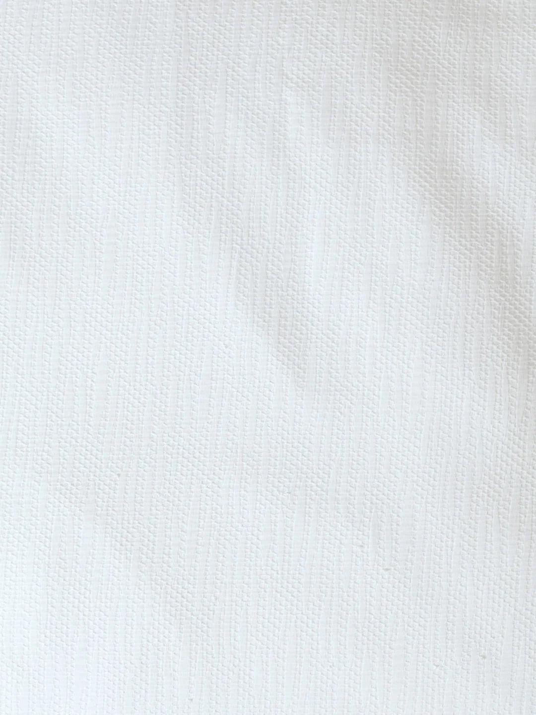 Cotton Fine Waffle Duvet Cover - White