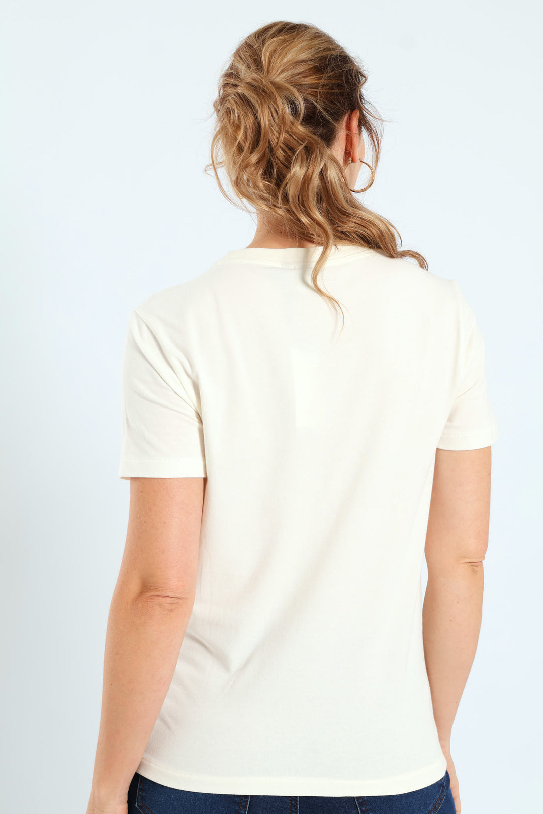 Casey Crest T-Shirt - Off White