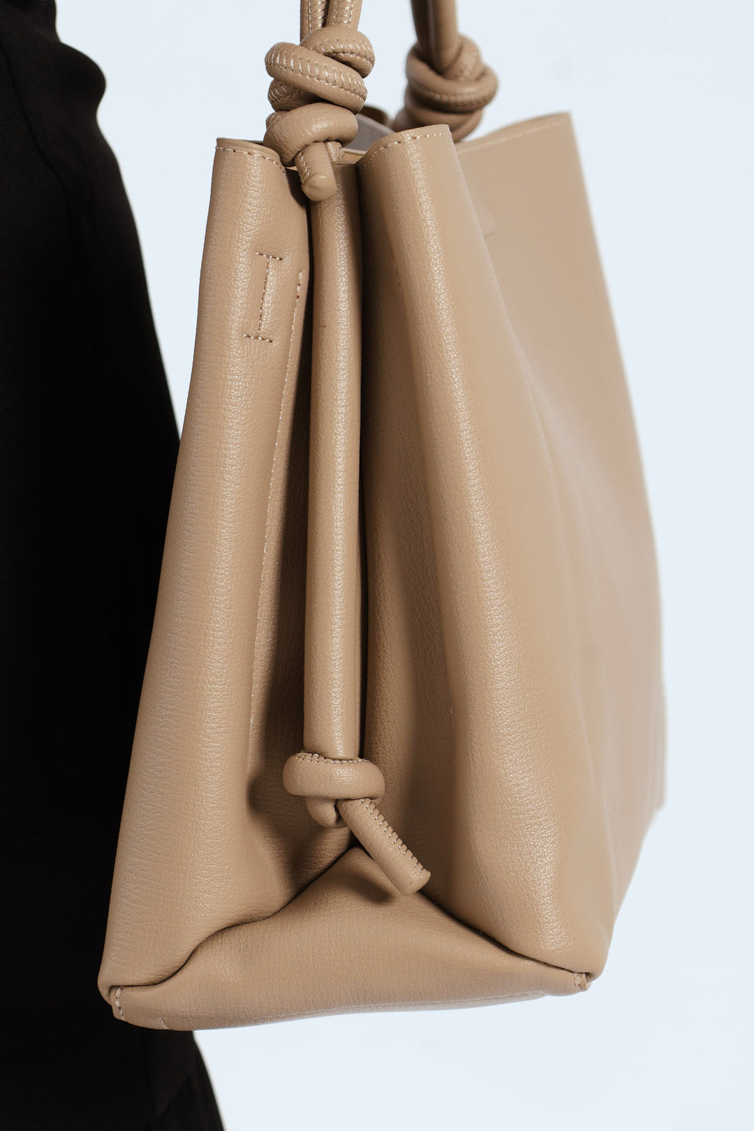 Camille Shopper Tote Bag - Taupe