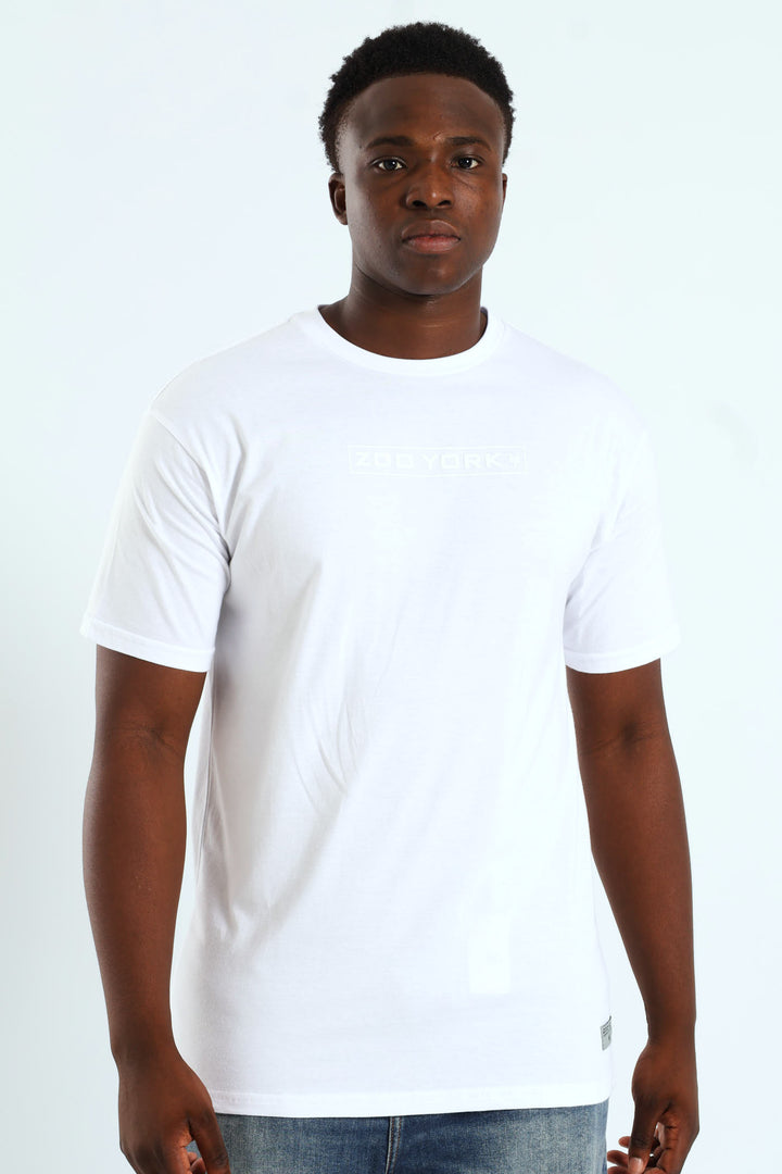 Chest Logo Tee - White