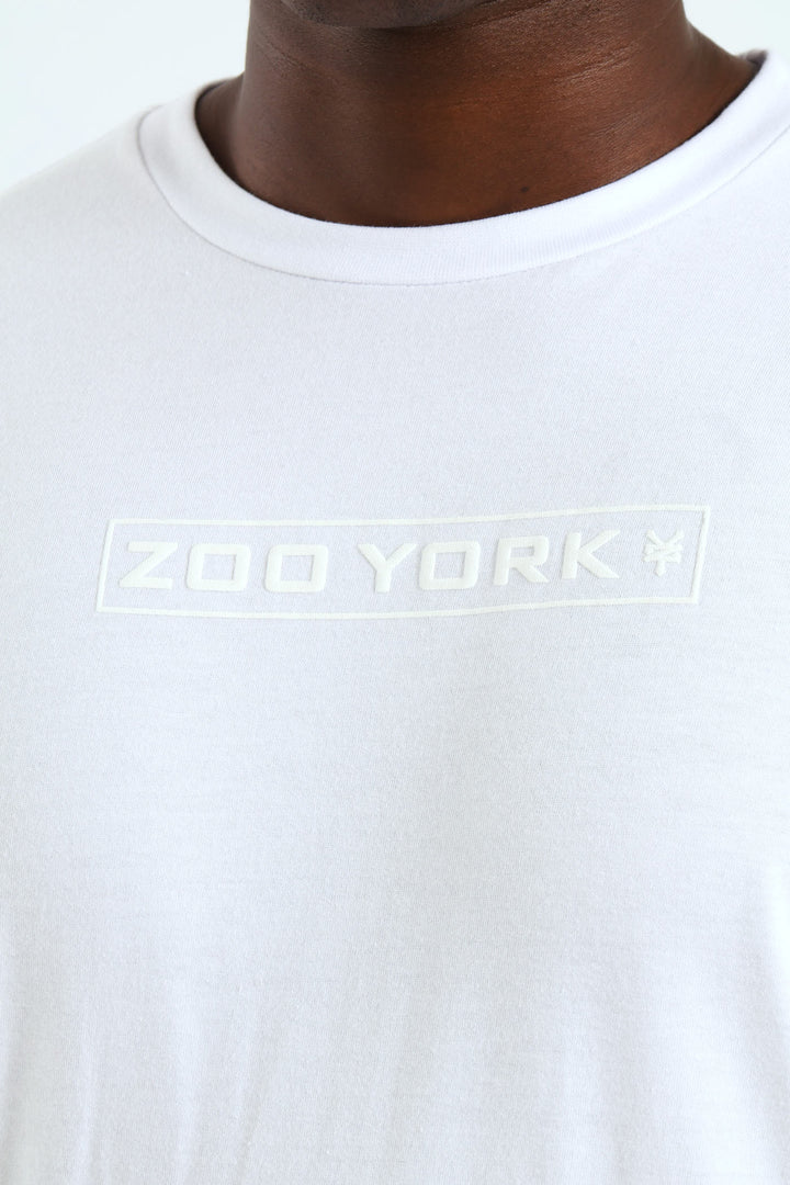 Chest Logo Tee - White