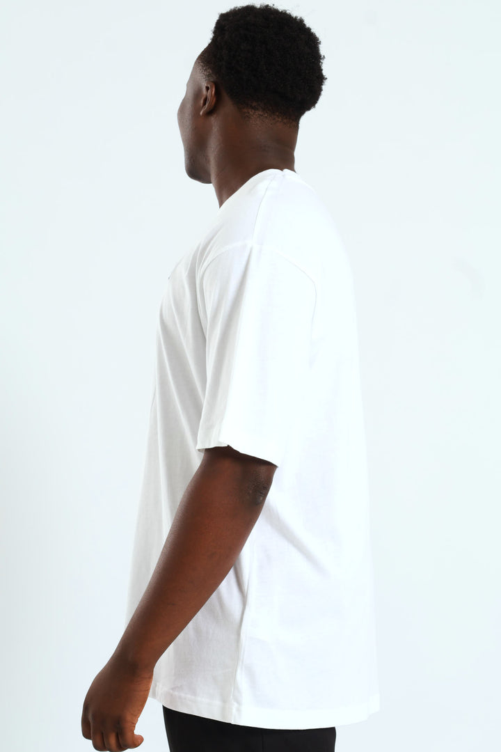 Essential Oversize Tee - White