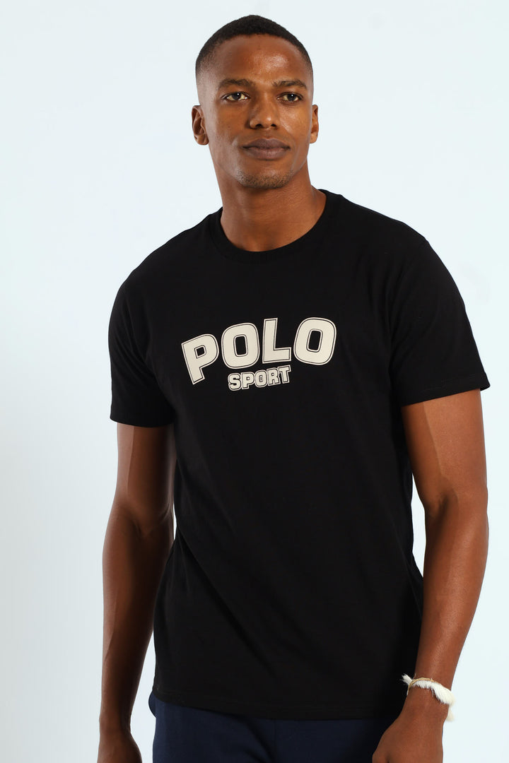 Sport Leonardo Tee - Black
