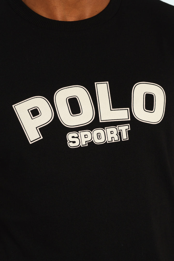 Sport Leonardo Tee - Black