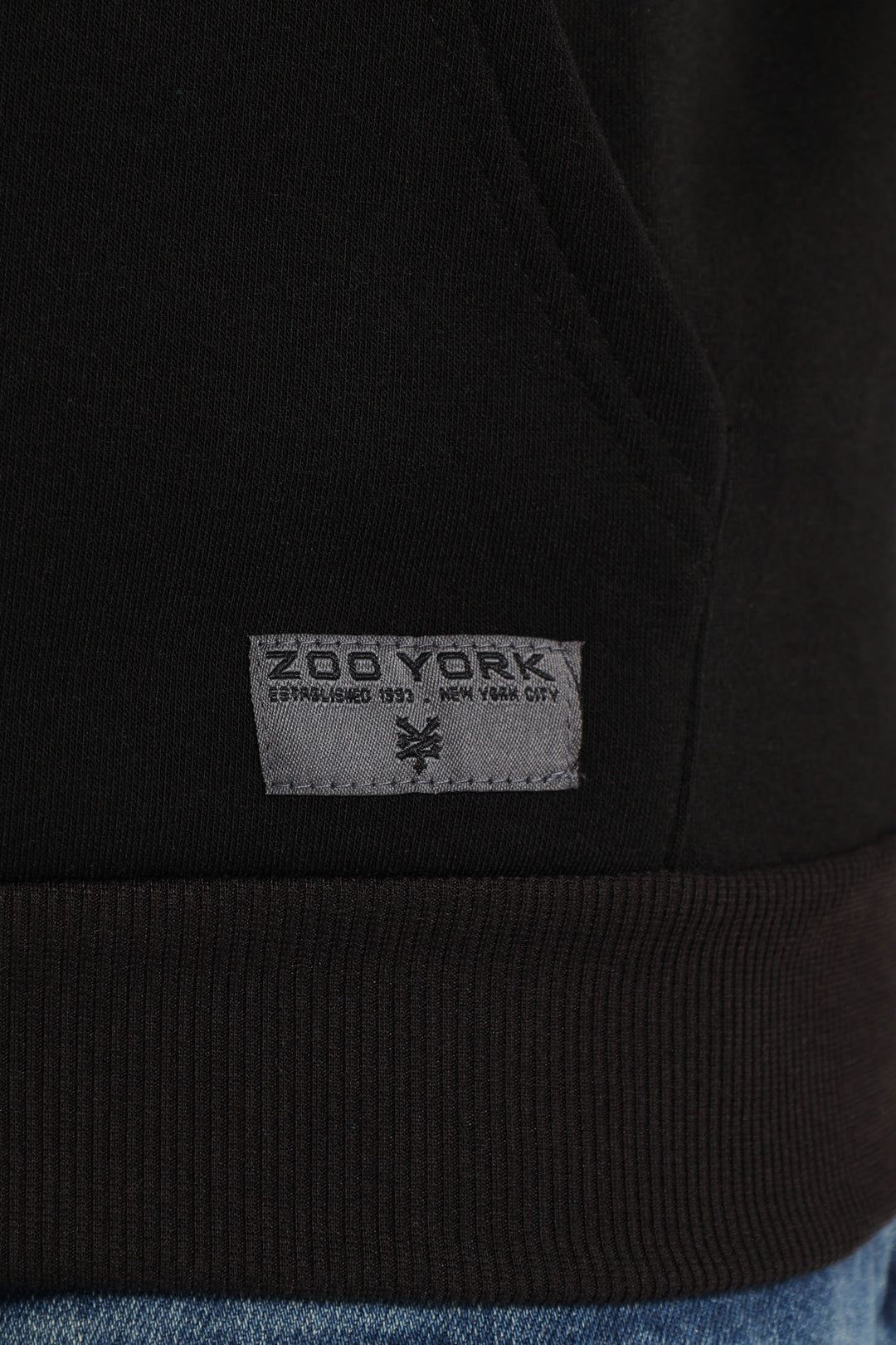 Chest Logo Hoody - Black