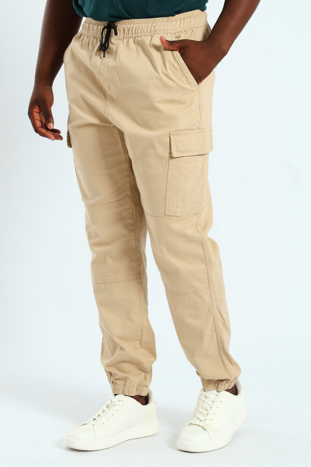 Basic Cargo Pants - Khaki