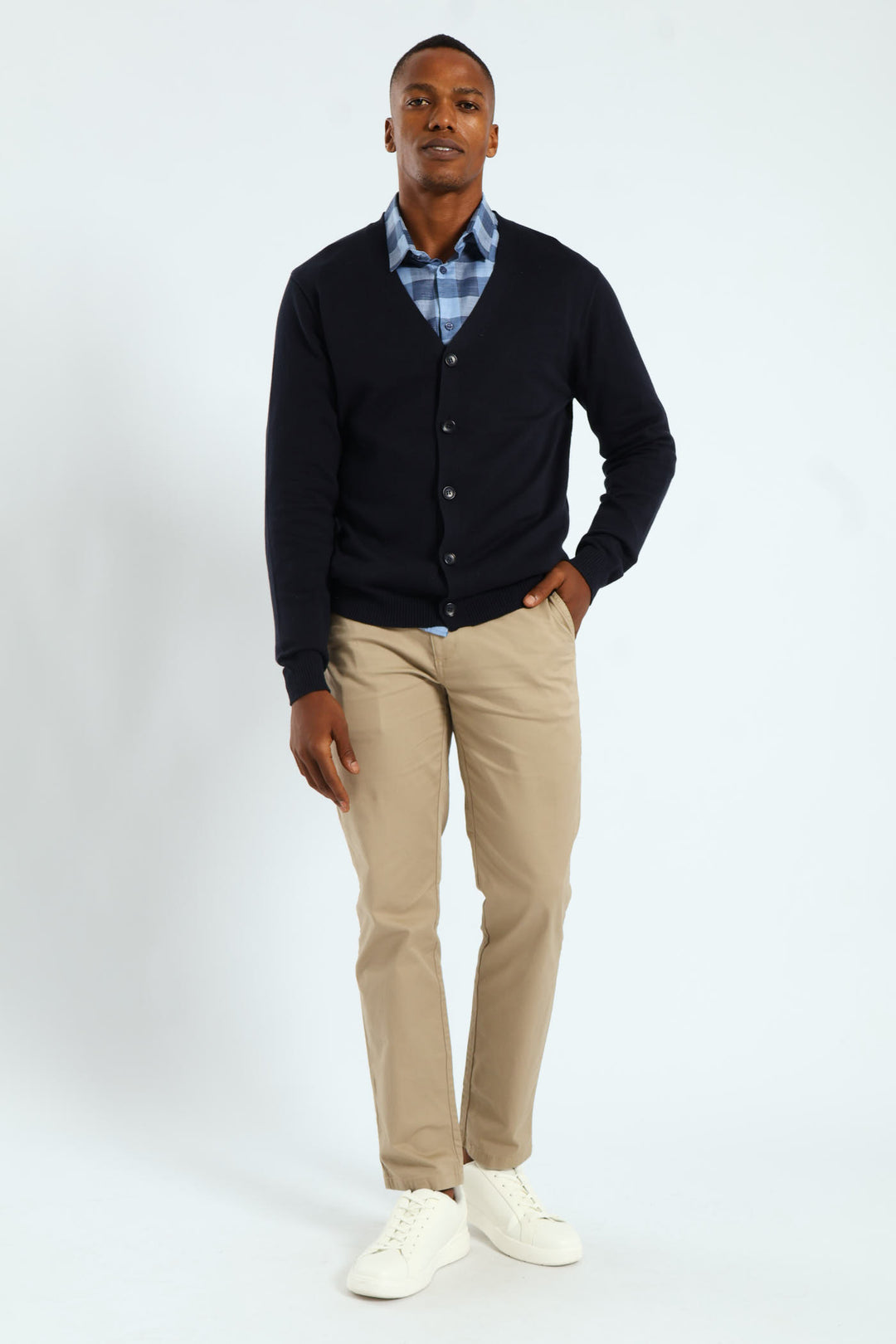 Cardigan - Navy