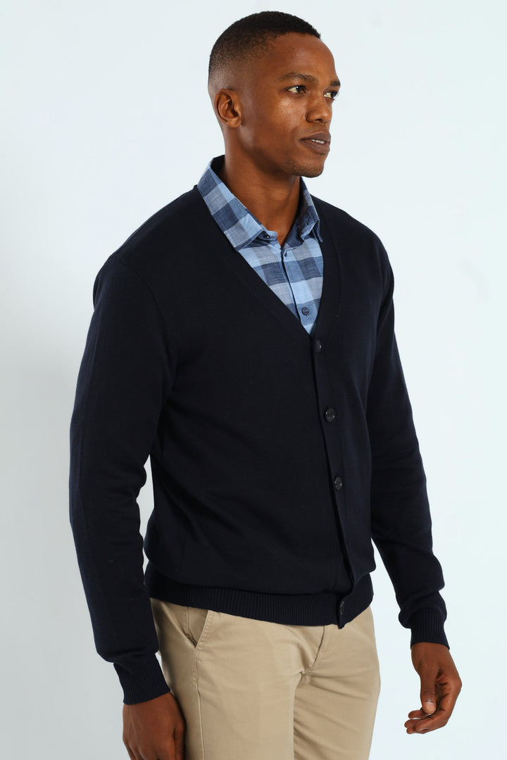 Cardigan - Navy